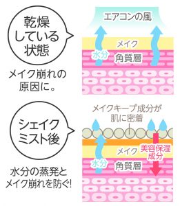 シェイクミスト前後